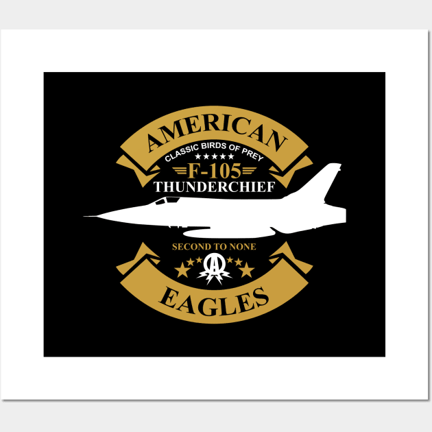 F-105 Thunderchief Wall Art by Tailgunnerstudios